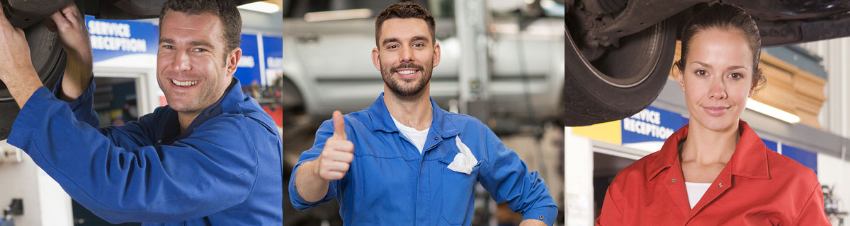 Auto technicians who became happy customers by using our ASE practice tests