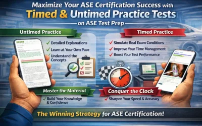 Why You Should Use Both Timed and Untimed Practice Tests on ASE Test Prep