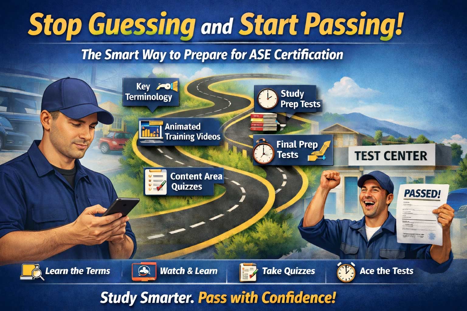 ASE Test Prep Success Plan