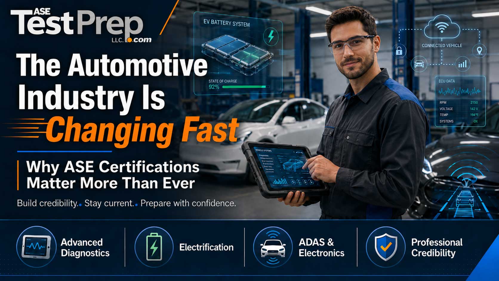 ASE Test Prep helps you keep up with certifications