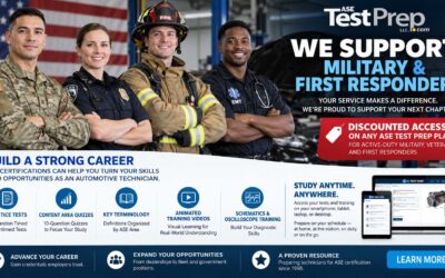 Supporting Those Who Serve: ASE Test Prep Discounts for Military and First Responders