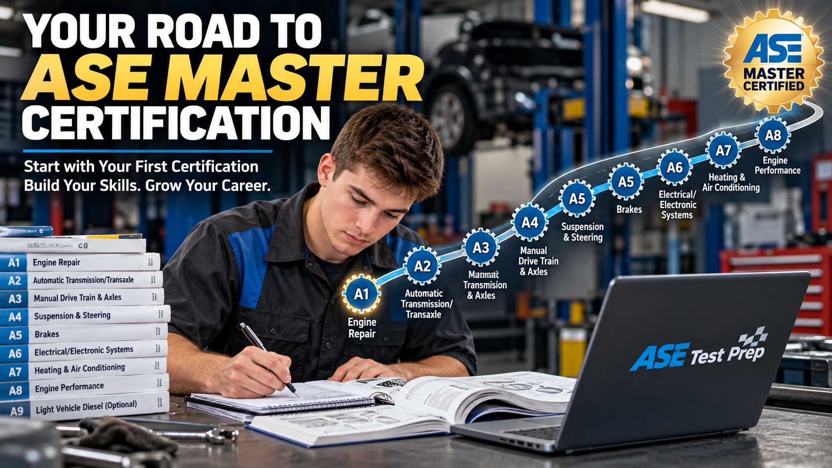 Your Road to ASE Master Certification Starts with Your First Test